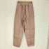 アメリヴィンテージ Ameri VINTAGE 20AW UNDRESSED DENIM DETAIL FAKE LEATHER PANTS エコレザーテーパードパンツ レディース JPN:M