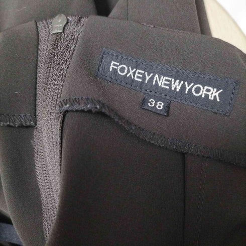 フォクシーニューヨーク FOXEY NEW YORK 台形 スカート レディース 38