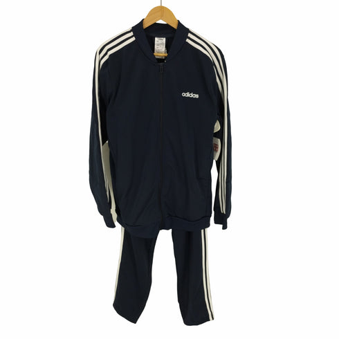 アディダス adidas CORE 3ストライプス トリコットトラックスーツ セットアップ ビッグサイズ メンズ 2XO