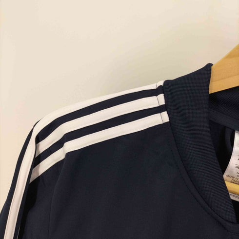 アディダス adidas CORE 3ストライプス トリコットトラックスーツ セットアップ ビッグサイズ メンズ 2XO