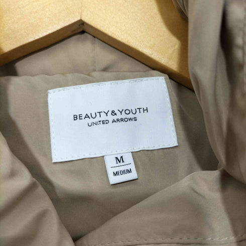 ビューティーアンドユースユナイテッドアローズ BEAUTY & YOUTH UNITED ARROWS BY タフタショートフードダウンジャケット レディース JPN:M