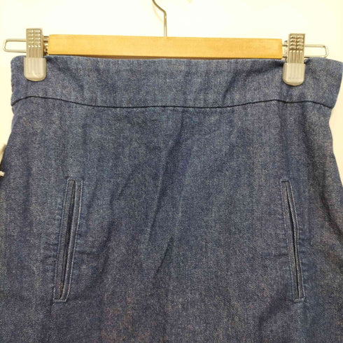 アトリエナルセ ateliernaruse cotton denim tight skirt レディース F