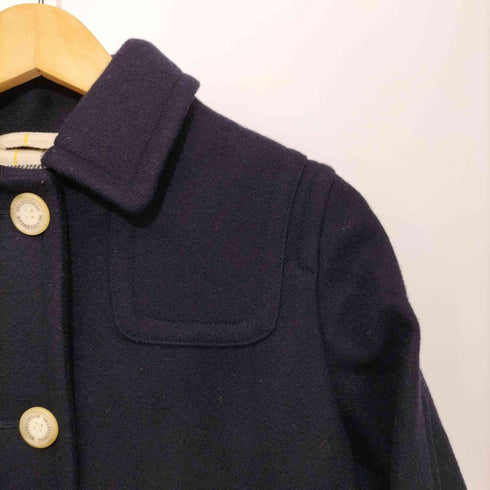 トラディショナルウェザーウェア Traditional Weatherwear 裏地チェック ウールカバーオール レディース 36