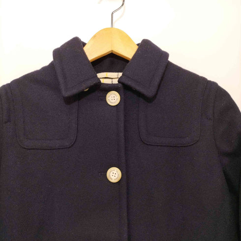 トラディショナルウェザーウェア Traditional Weatherwear 裏地チェック ウールカバーオール レディース 36