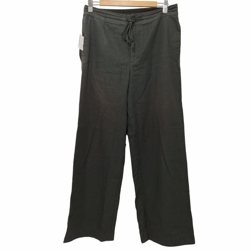 パドカレ pas de calais リネン混 イージーワイドパンツ レディース 36