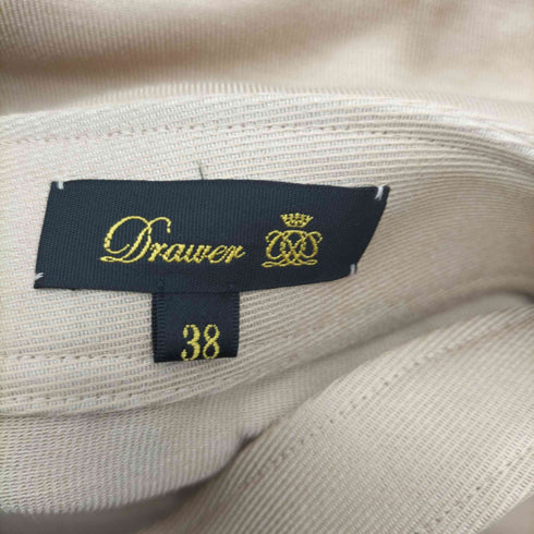 ドゥロワー Drawer 18AW ヘムライン ラップ フレアスカート レディース 38