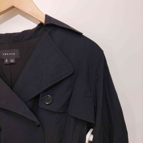 セオリー theory Trento Kota ナイロントレンチコート レディース S