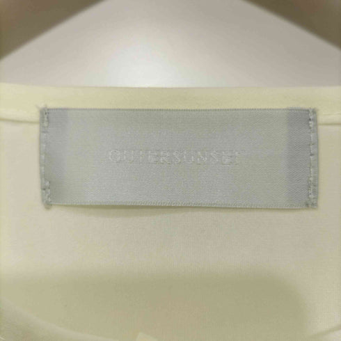 アウターサンセット OUTERSUNSET 22SS sheer cardigan レディース F