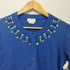 ケイトスペードニューヨーク kate spade NEW YORK Embellished Cardigan ビジュー付きクルーネックコットンカーディガン レディース S