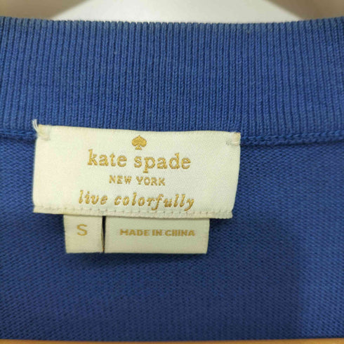 ケイトスペードニューヨーク kate spade NEW YORK Embellished Cardigan ビジュー付きクルーネックコットンカーディガン レディース S