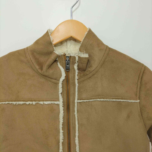 エディーバウアー Eddie Bauer フェイクムートンジャケット レディース S