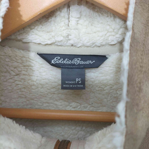 エディーバウアー Eddie Bauer フェイクムートンジャケット レディース S