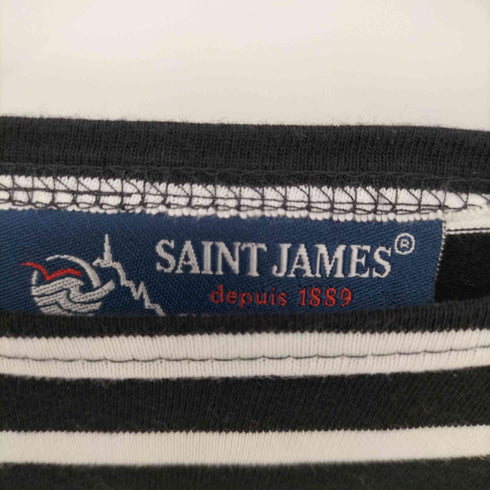セントジェームス SAINT JAMES 長袖ボーダーカットソー バスクシャツ レディース 36