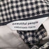 ビューティフルピープル beautiful people wool check marine pants ウールチェックマリンパンツ セーラーパンツ レディース XXS
