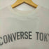 コンバース CONVERSE シアーレイヤード フロントロゴプリントスウェット レディース