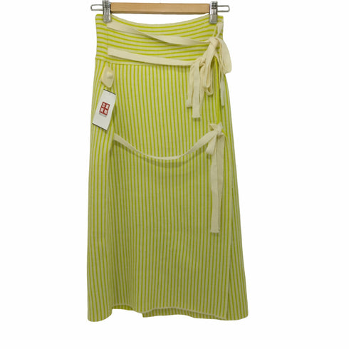 タン TAN 19AW STRIPES WRAP SKIRT ラップスカート レディース F