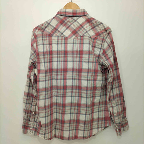 ラングラー Wrangler 別注ウエスタンシャツ ユニオンチケット メンズ S