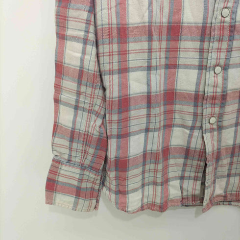 ラングラー Wrangler 別注ウエスタンシャツ ユニオンチケット メンズ S