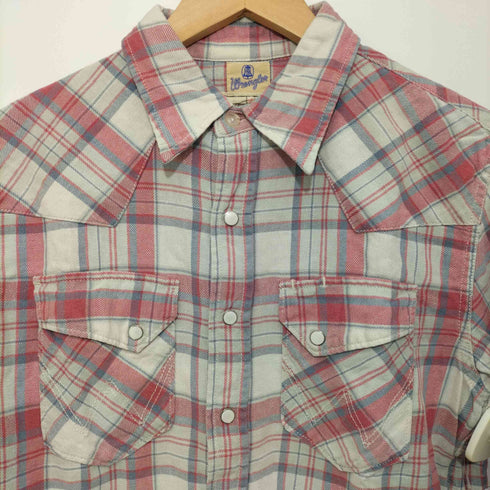 ラングラー Wrangler 別注ウエスタンシャツ ユニオンチケット メンズ S