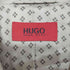 ヒューゴボス HUGO BOSS ダブルブレストタイトトレンチコート 裏地総柄 レディース 36