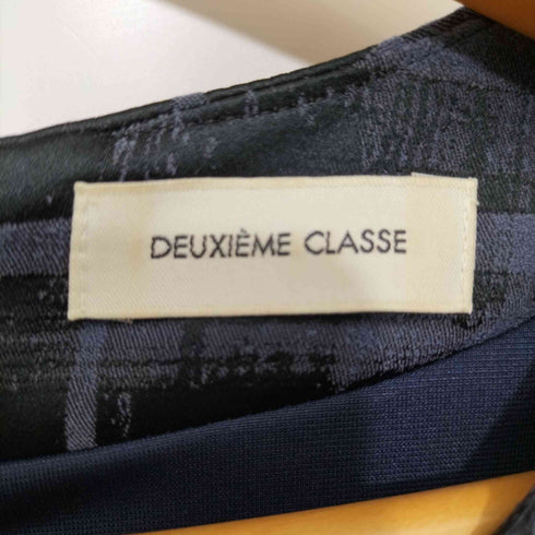 ドゥーズィエムクラス DEUXIEME CLASSE 幾何学模様膝丈ワンピース レディース