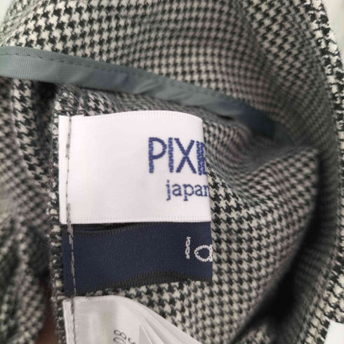 ラエフ la.f... PIXIESTA ワイドパンツ ジップフライ 千鳥格子 レディース 2S