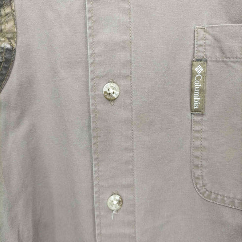 コロンビア Columbia リアルツリーカモ 長袖ワークシャツ メンズ L