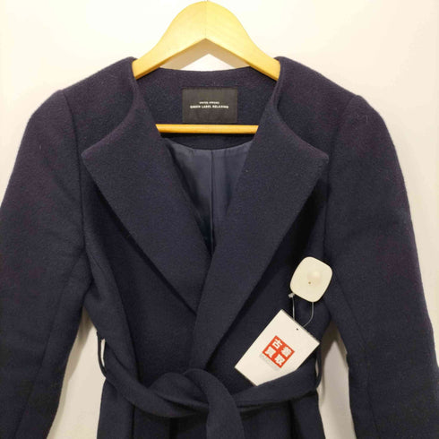 ユナイテッドアローズグリーンレーベルリラクシング UNITED ARROWS green label relaxing CS ラップ シャギー コート レディース 36