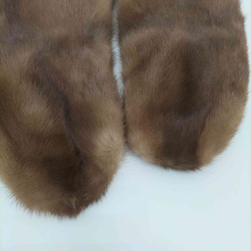 ティペット ミンクファー マフラー レディース