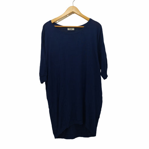 アクネ Acne クルーネック半袖ニット レディース XS
