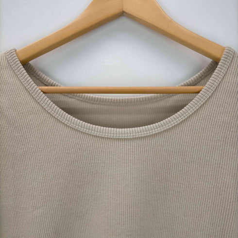 ノーブル Noble ソフトコットンリブロングTシャツ レディース