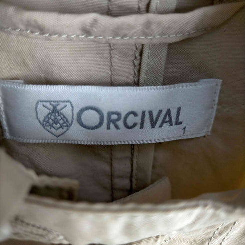 オーチバル ORCIVAL ナイロンステンカラーコート メンズ JPN:1