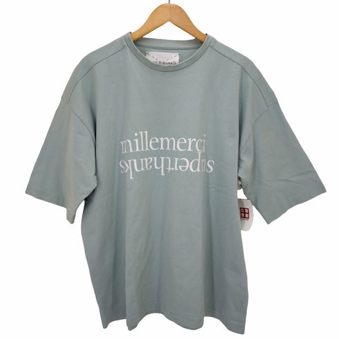 スーパーサンクス SUPERTHANKS フロントプリントクルーネックTシャツ メンズ JPN:L
