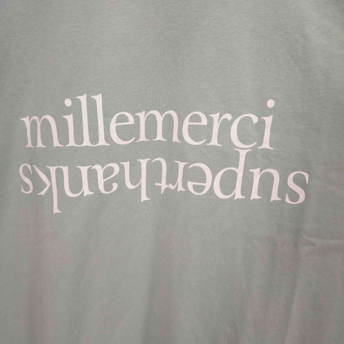 スーパーサンクス SUPERTHANKS フロントプリントクルーネックTシャツ メンズ JPN:L