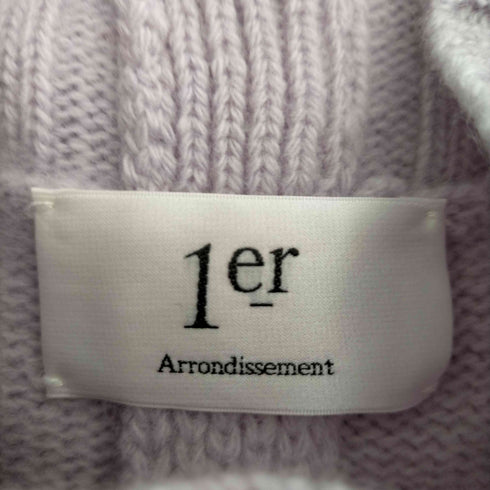 プルミエアロンディスモン 1er Arrondissement ウールカシミヤハイネックニットプルオーバー レディース