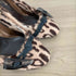 セルジオロッシ sergio rossi Pelle Telo Kid Leopardo Naturale パンプス ハイヒール ピンヒール ラウンドトゥ ハラコ レディース JPN:21