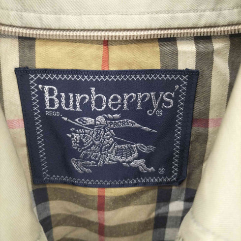 バーバリーズ BURBERRYS 80-90S 裏地ノバチェック ステンカラーコート メンズ