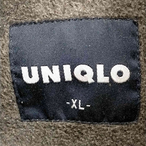 ユニクロ UNIQLO OLD 裏地フリース 中綿 フーデット ナイロンコート メンズ JPN:XL