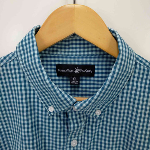 ビバリーヒルズポロクラブ BEVERLY HILLS POLO CLUB ボタンダウンチェックシャツ メンズ JPN:XL