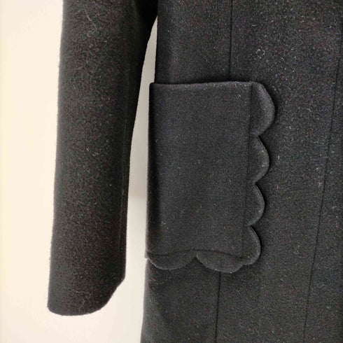 チェスティ Chesty 18AW 襟装飾 ロングコート レディース JPN:S