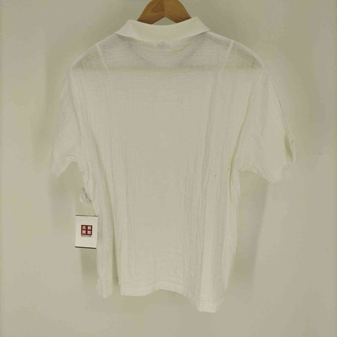 ランバンオンブルー LANVIN en Bleu ジャガード S/S ポロシャツ メンズ EUR:52