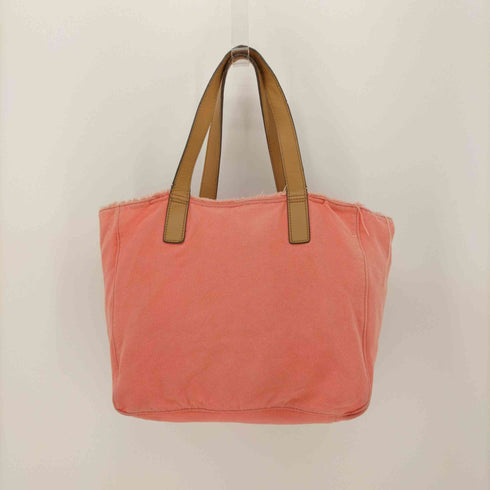 アニヤハインドマーチ ANYA HINDMARCH キャンバス レザー トートバッグ ハンドバッグ レディース