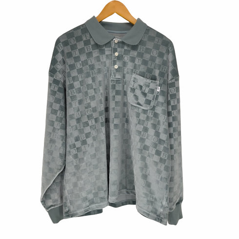ボット BOTT CHECKERBOARD VELOUR POLO メンズ JPN:XXL