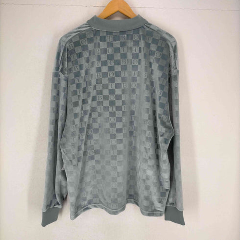 ボット BOTT CHECKERBOARD VELOUR POLO メンズ JPN:XXL