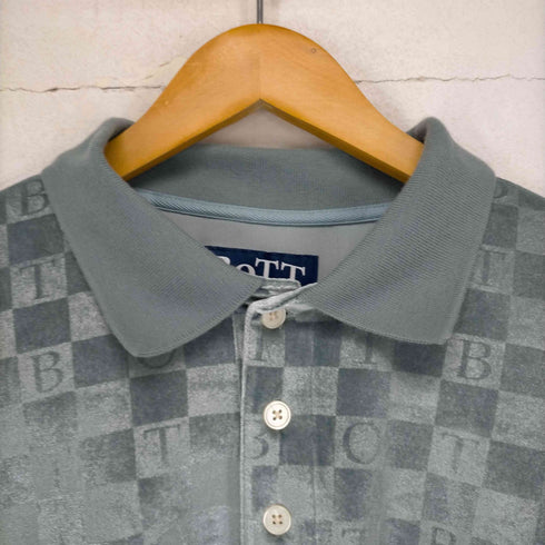 ボット BOTT CHECKERBOARD VELOUR POLO メンズ JPN:XXL