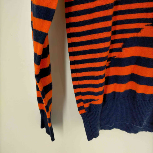 ディーゼル DIESEL タイガーワッペンボーダーニット メンズ import:S