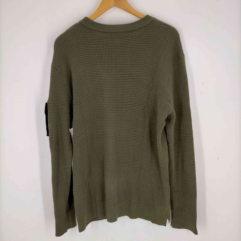 ディーゼル DIESEL ワッフルクルーネックコットンニット メンズ import:M