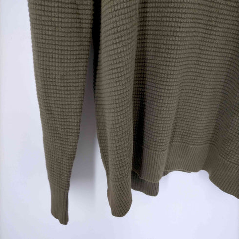 ディーゼル DIESEL ワッフルクルーネックコットンニット メンズ import:M