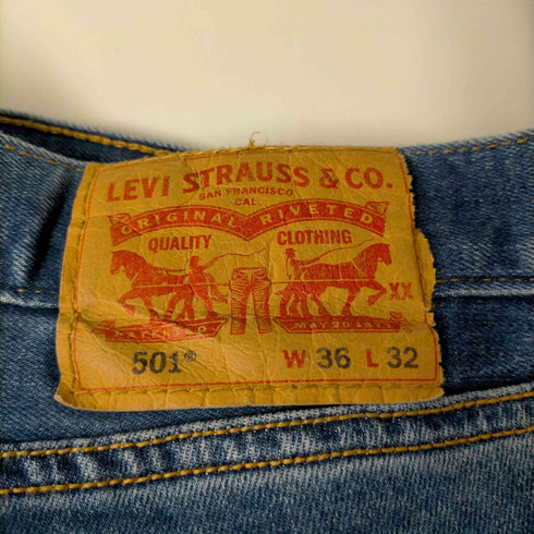 リーバイス Levis 501 ボタンフライデニムパンツ メンズ W36/L32