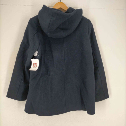 カージュ Khaju 2WAYフードミディコート アウター ジップアップ フード 総裏地 ウール レディース JPN:38